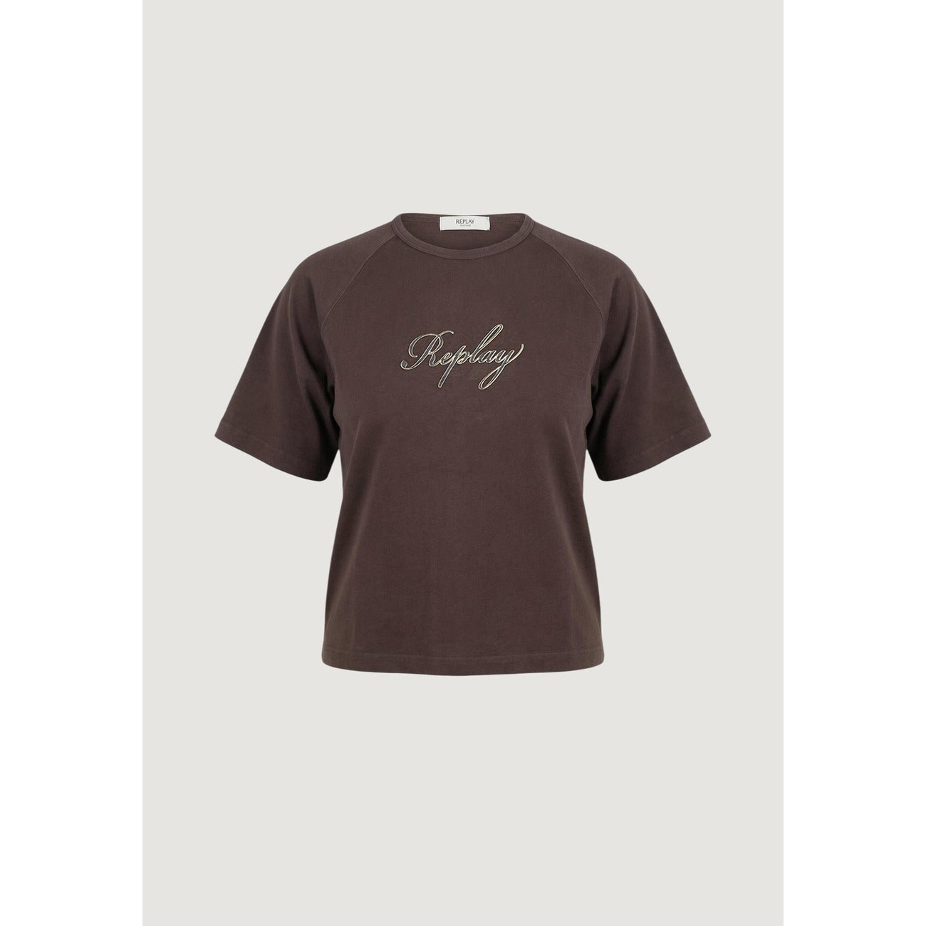 Replay women's cotton T-shirt - Brown