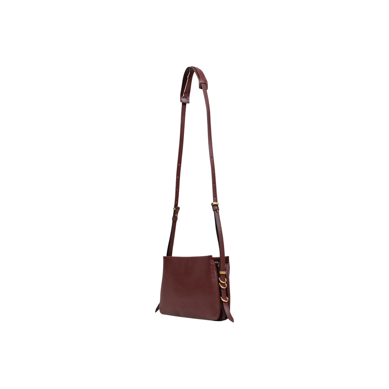 Pinko Women's Leather Crossbody Bag – Bordeaux