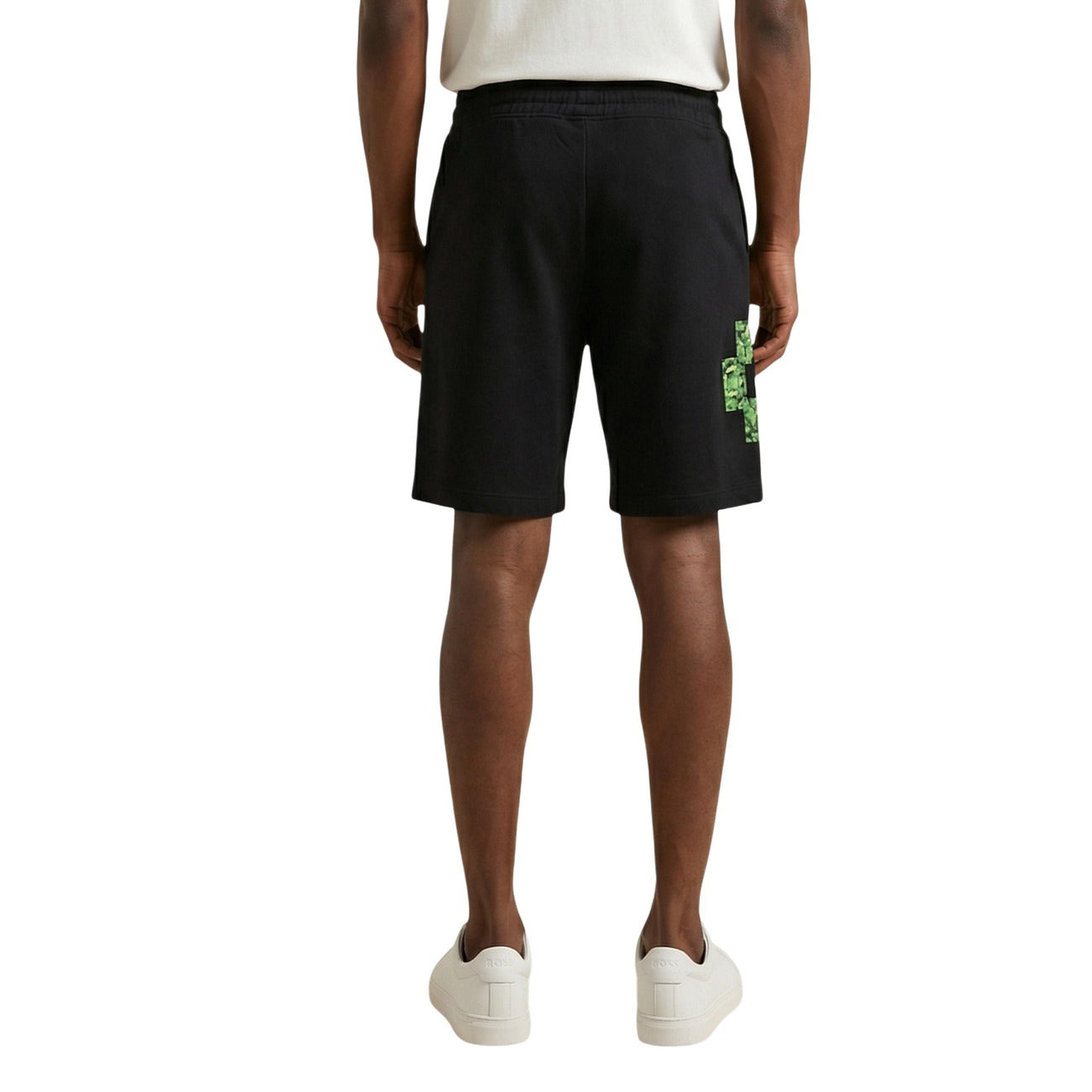 Men's Bermuda shorts County Of Milan in cotton – Black