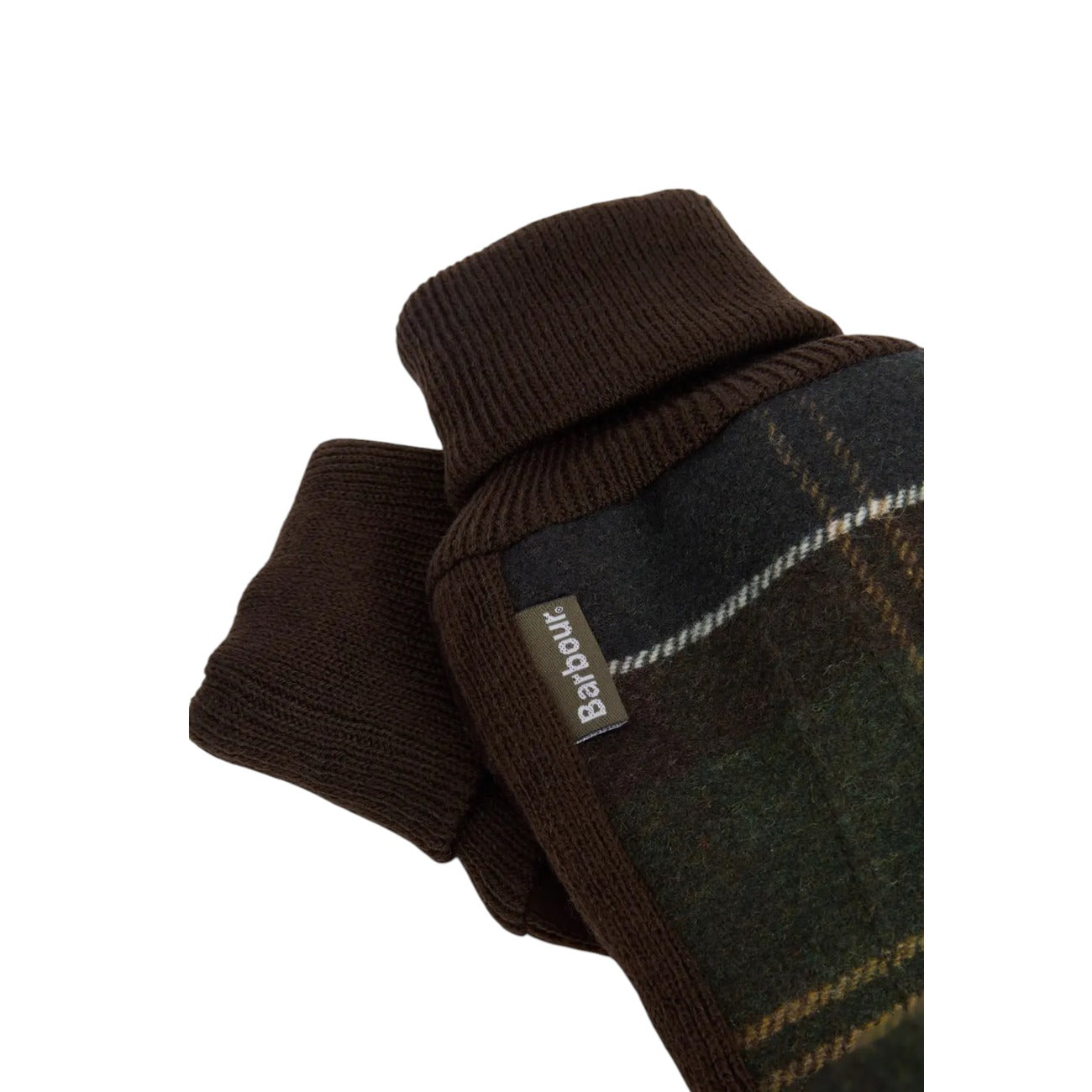 Gants Barbour Hackney Tartan Homme – Marron
