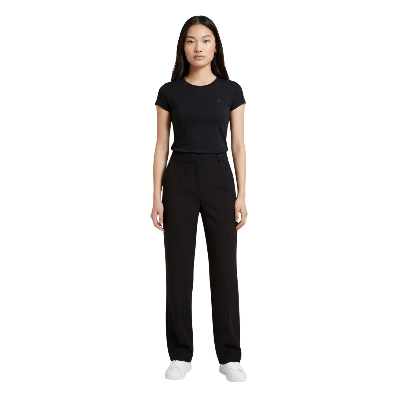 T-shirt Armani Exchange Femme noir