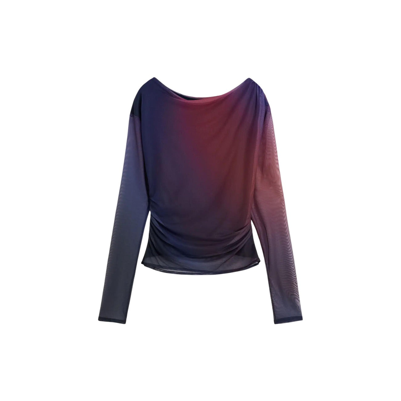 Desigual Women's Long-Sleeve T-Shirt – Blue