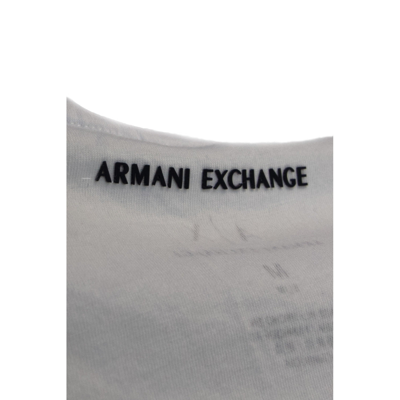 Men's Armani Exchange Printed T-shirt – White