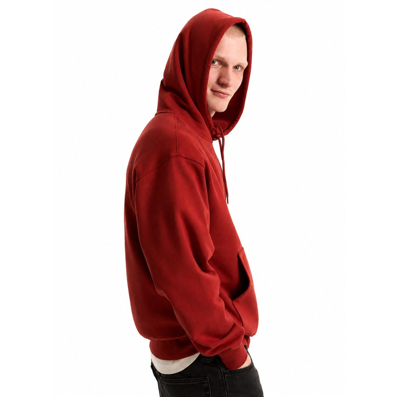 Sweat à capuche Vans Homme VN0010G8H891 – Bordeaux