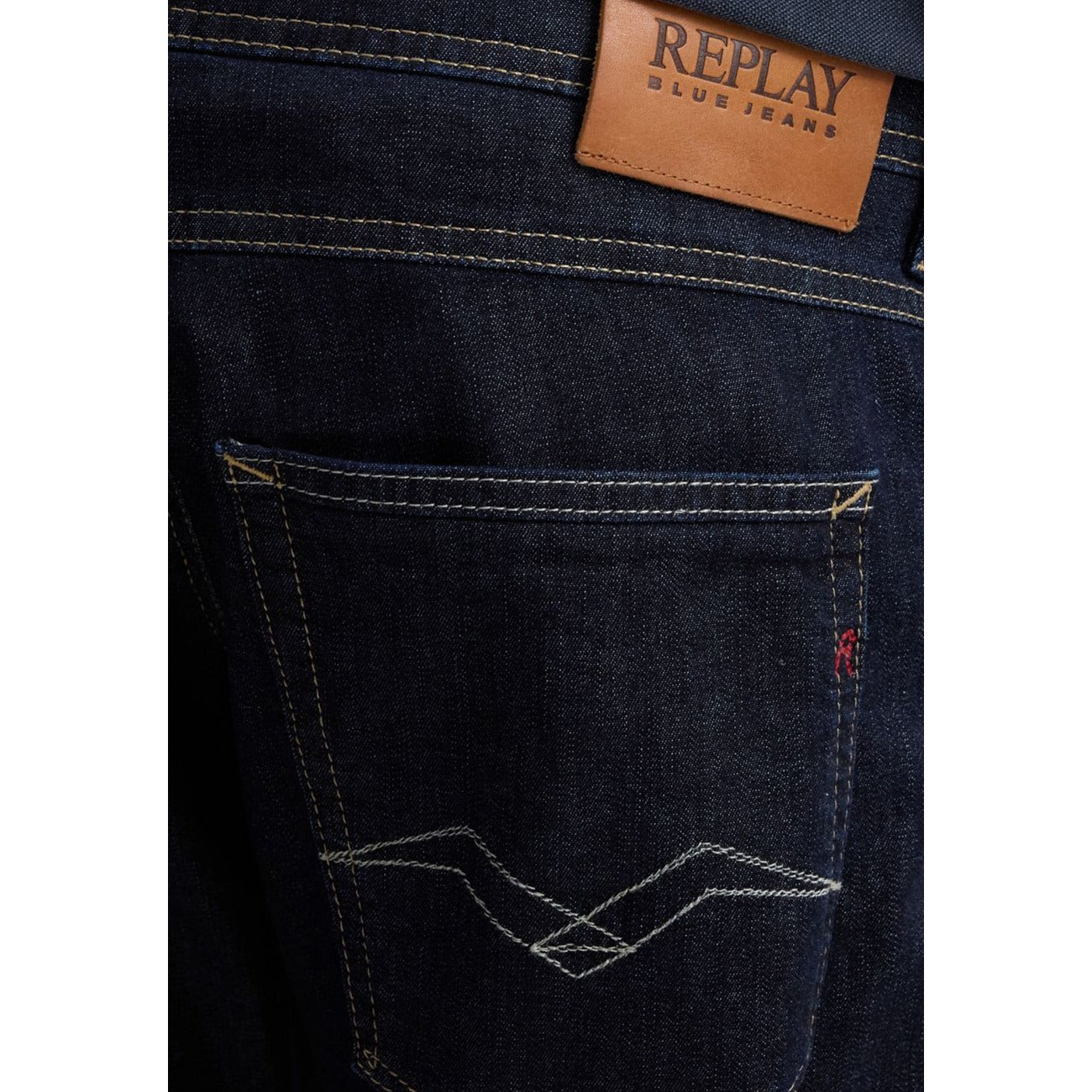 Jean homme Replay en denim stretch – Bleu