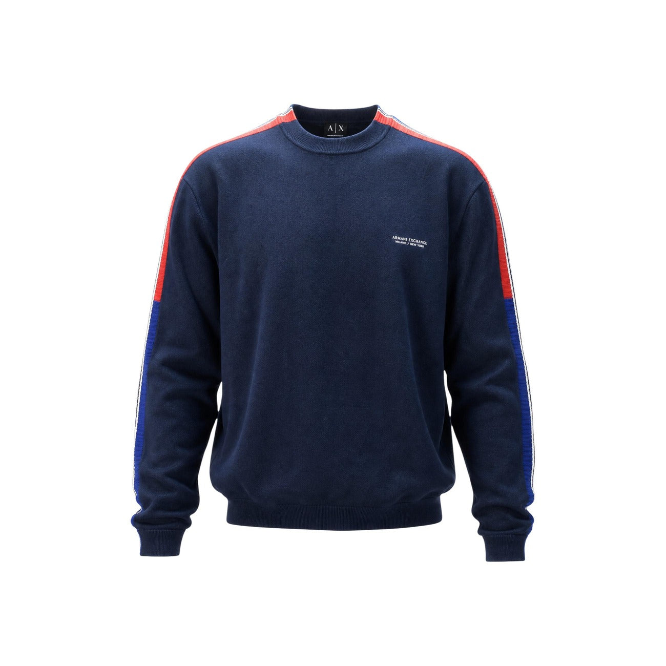 Pull Armani Exchange Homme en Coton – Bleu
