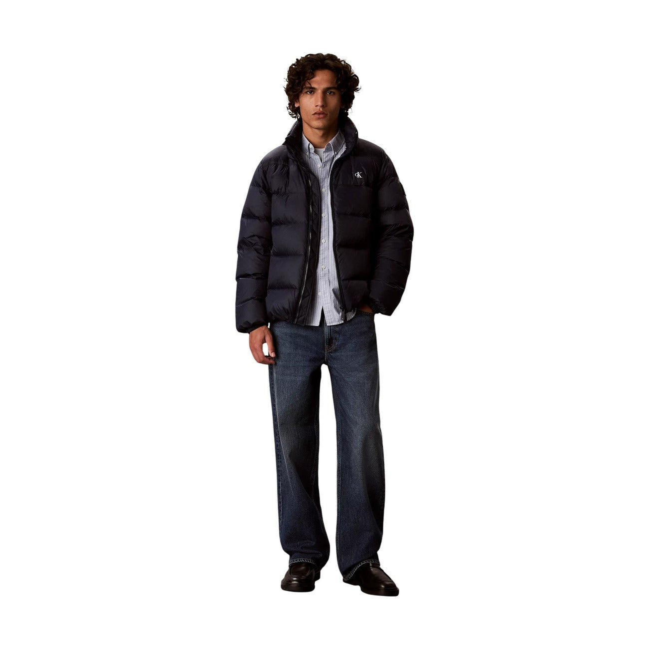 Veste à capuche homme Calvin Klein Jeans – Bleu