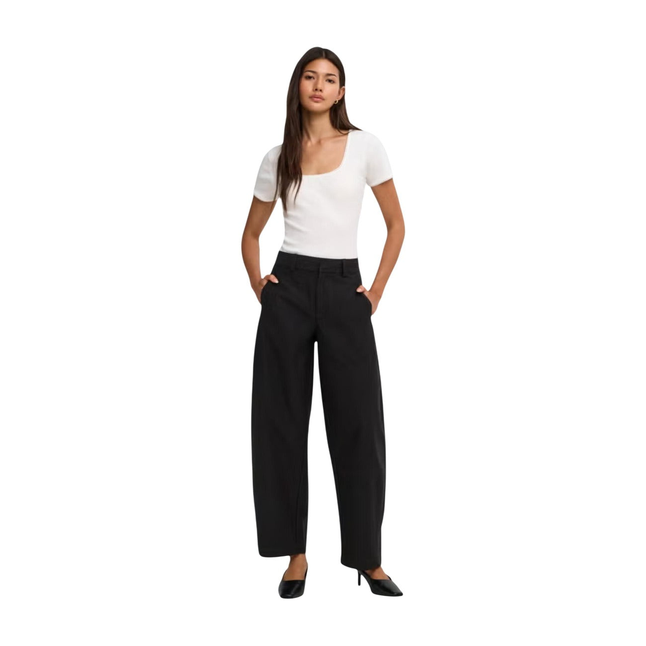 Pantalon Only Clair Femme – Noir