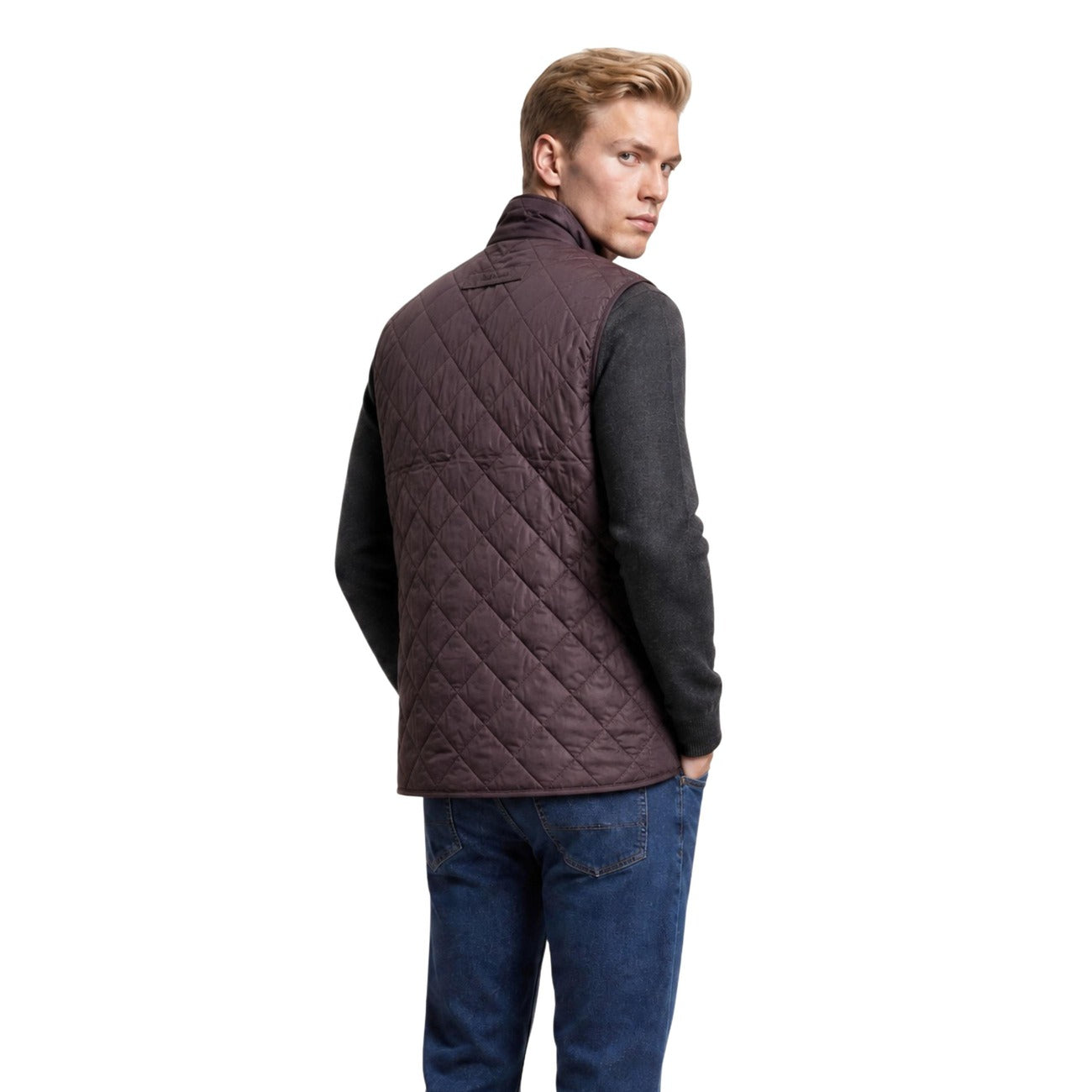 Gilet Barbour New Lowerdale Homme – Marron