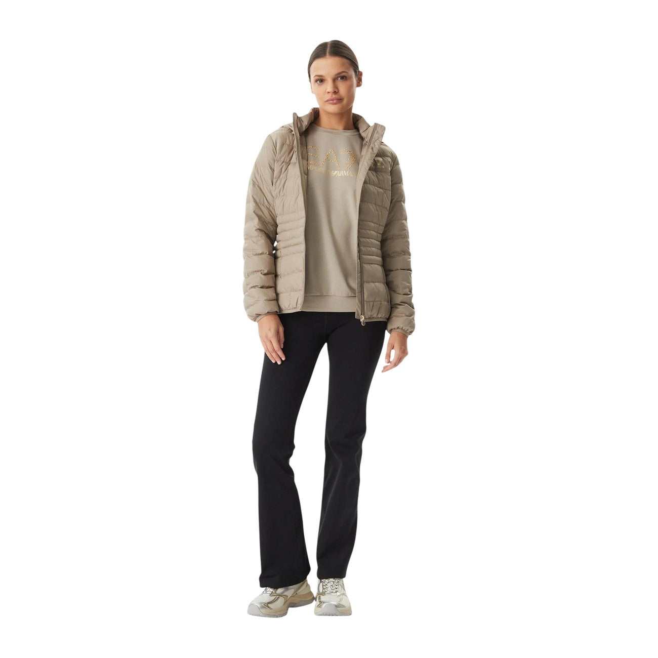 Veste EA7 Femme – Beige