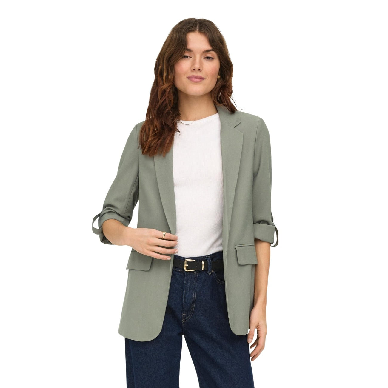 Jaquette Only Femme – Beige et Vert
