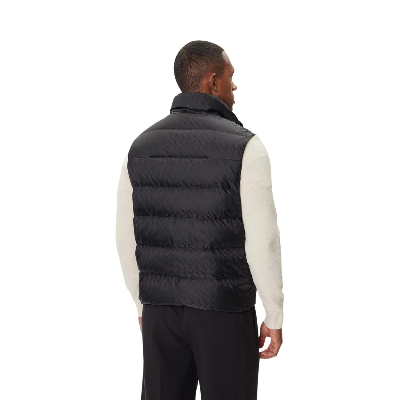 Men's black Armani Exchange vest