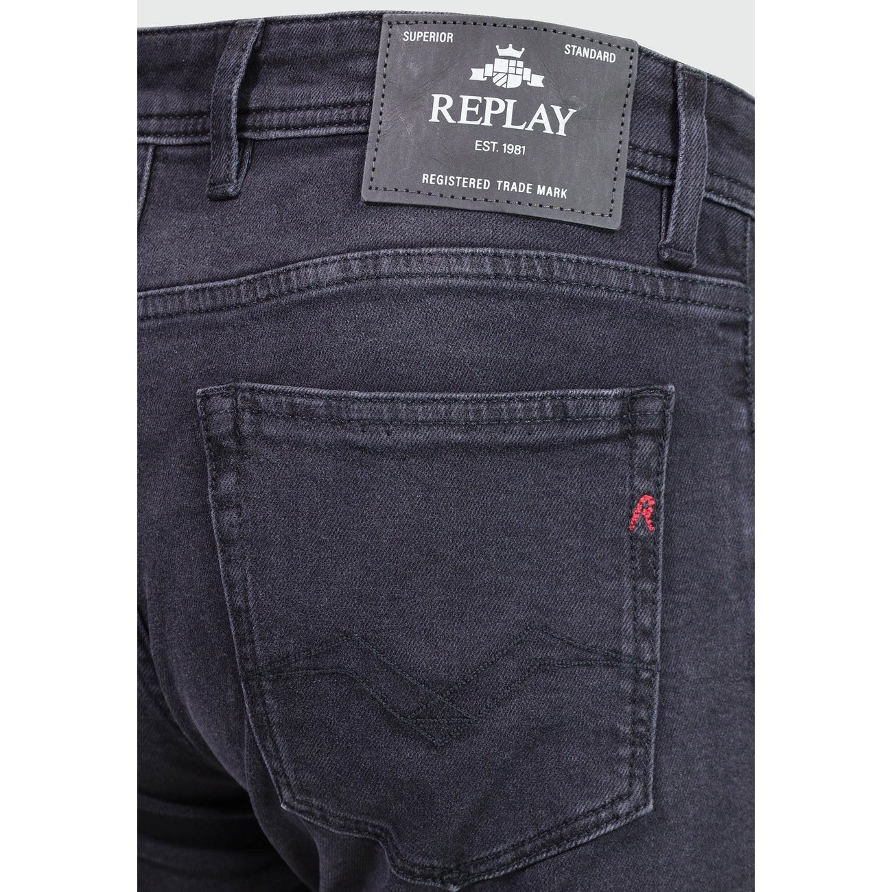 Jean Replay Grover Homme – Noir et Bleu