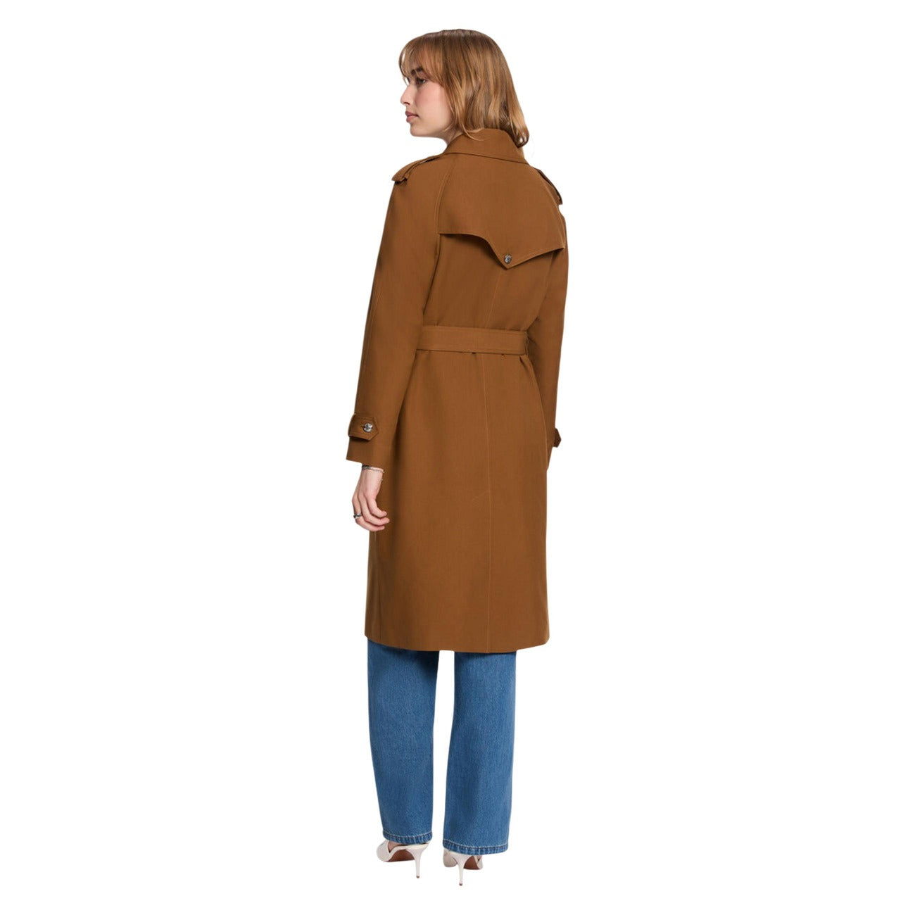 Veste Boutonnée Morgan Femme – Beige