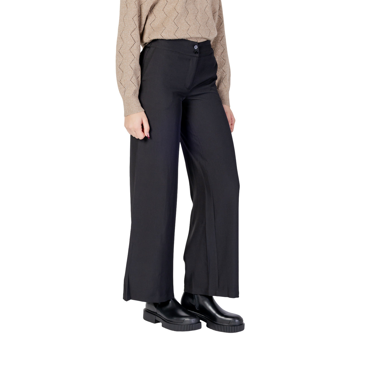 Pantalon femme noir Jacqueline De Yong