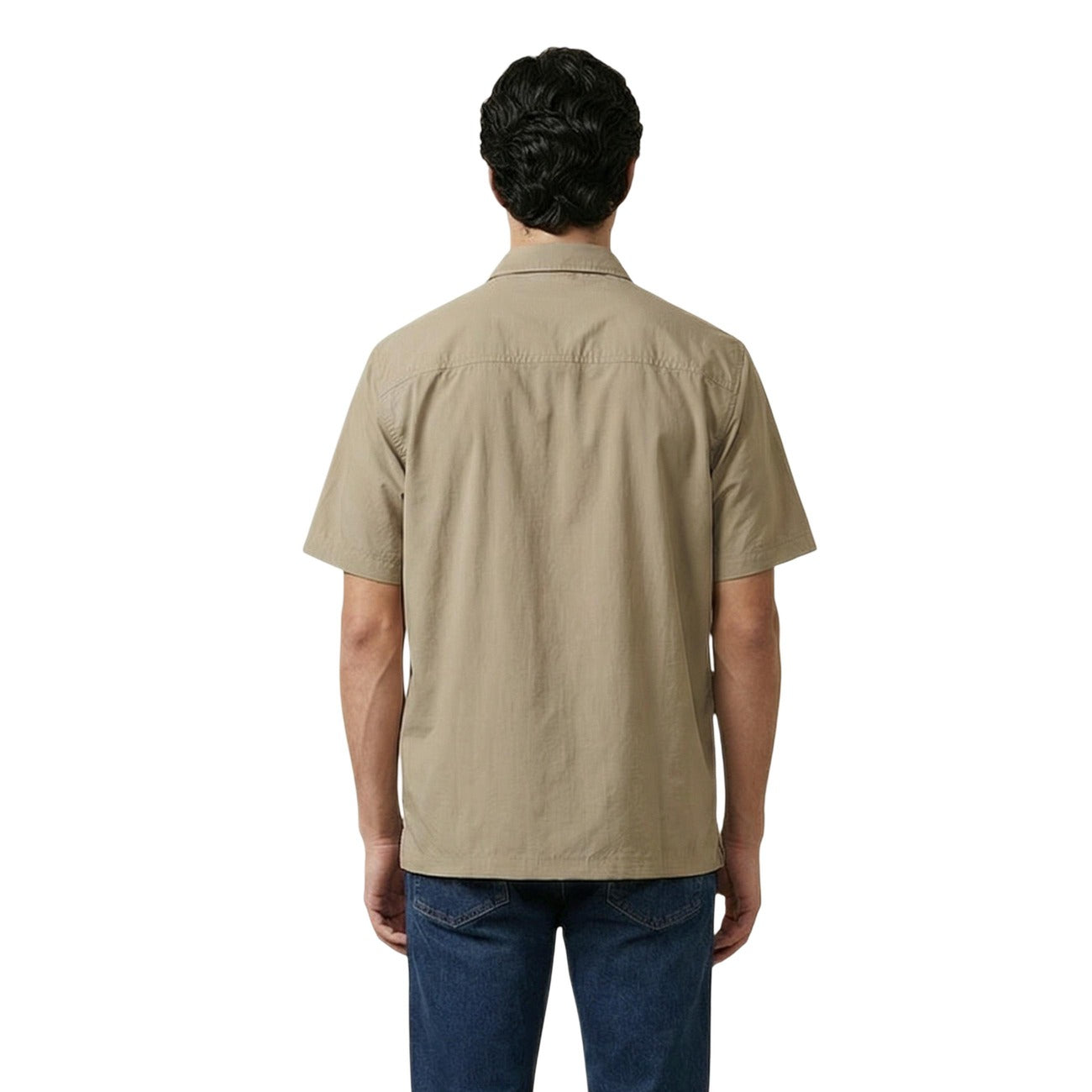 Armani Exchange Men's Shirt – Beige