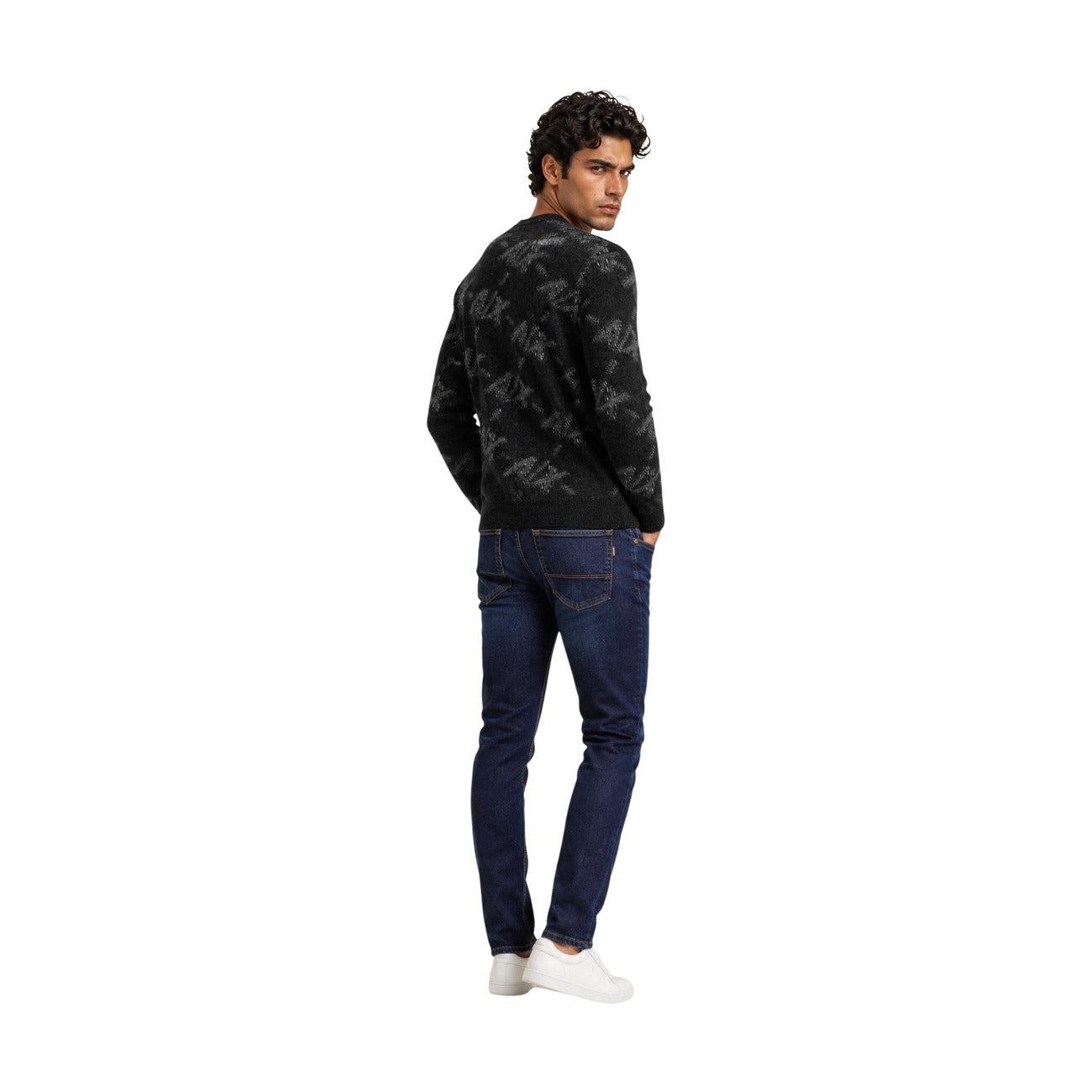 Pull Armani Exchange Homme – Noir