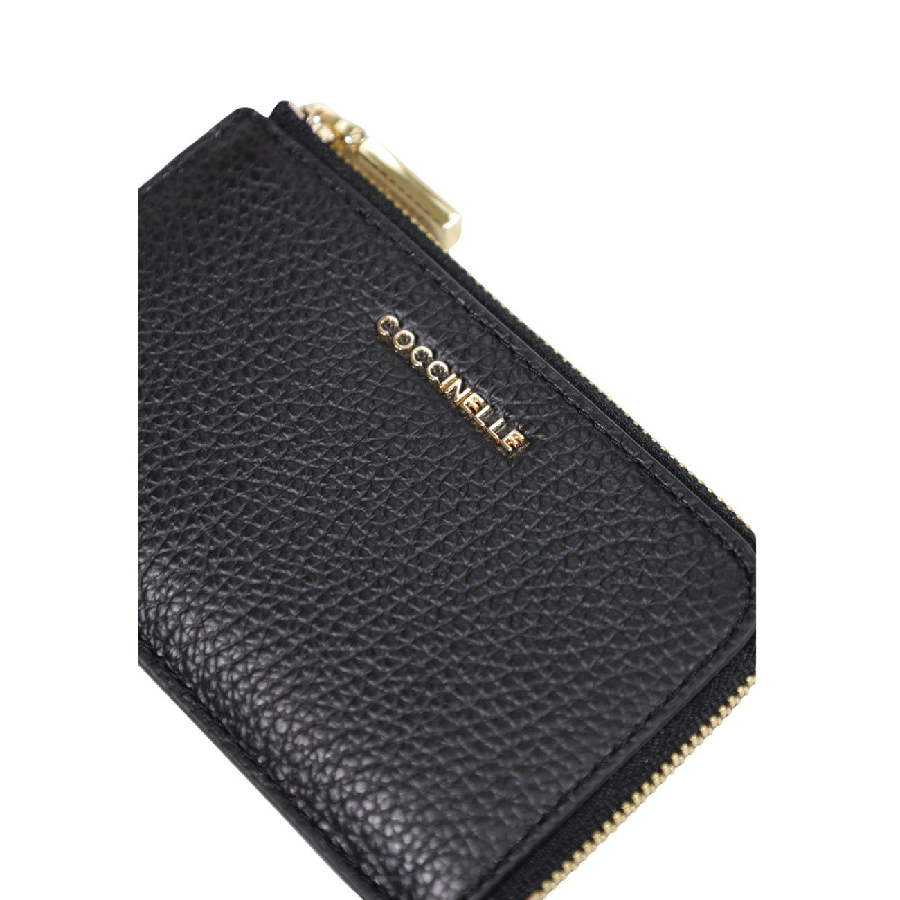 Portefeuille Coccinelle Metallic Soft Femme – Noir