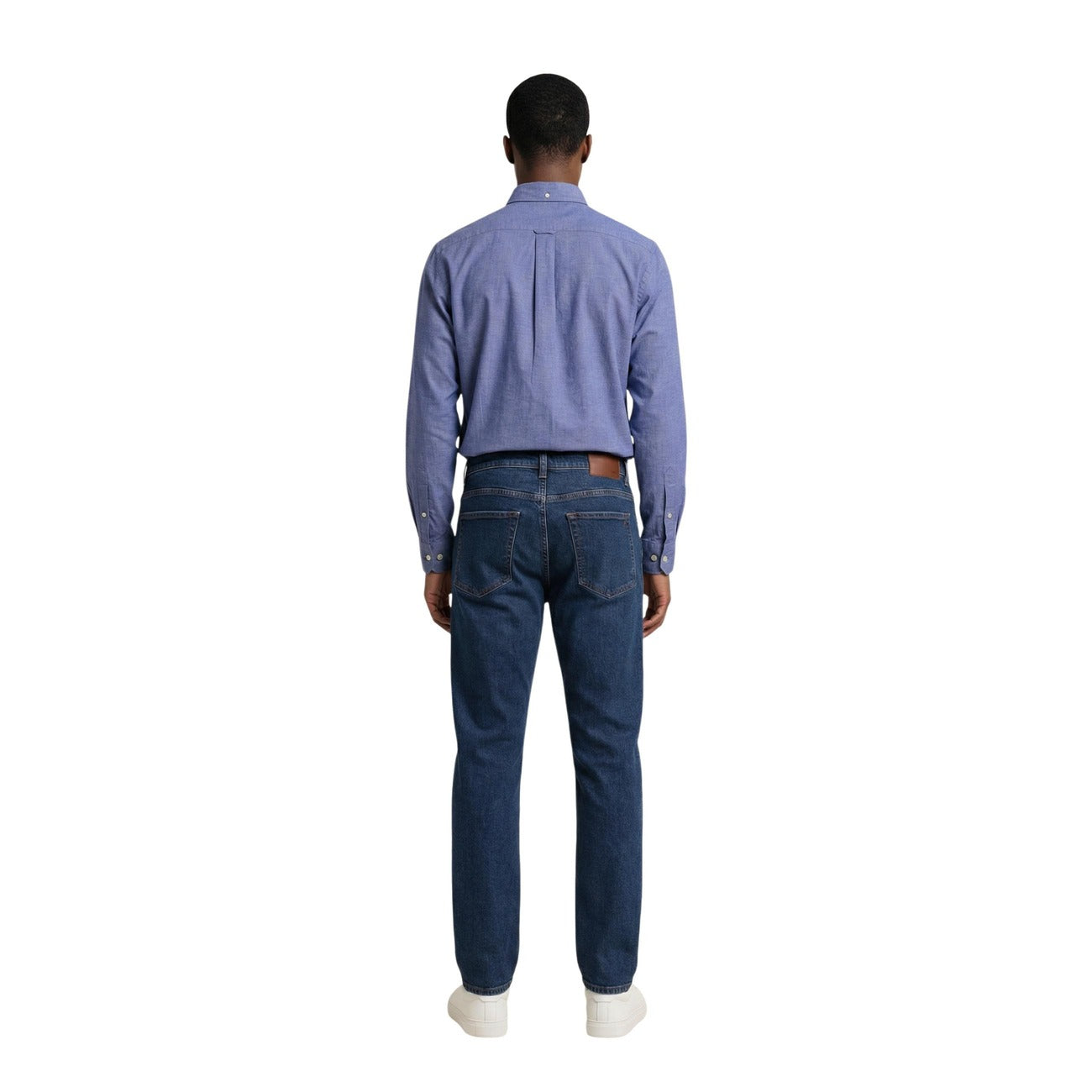 Chemise homme Gant en coton – Bleu azur