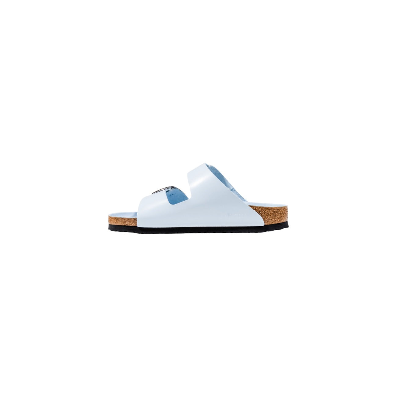 Mules Birkenstock Femme – Bleu Azur/Gris