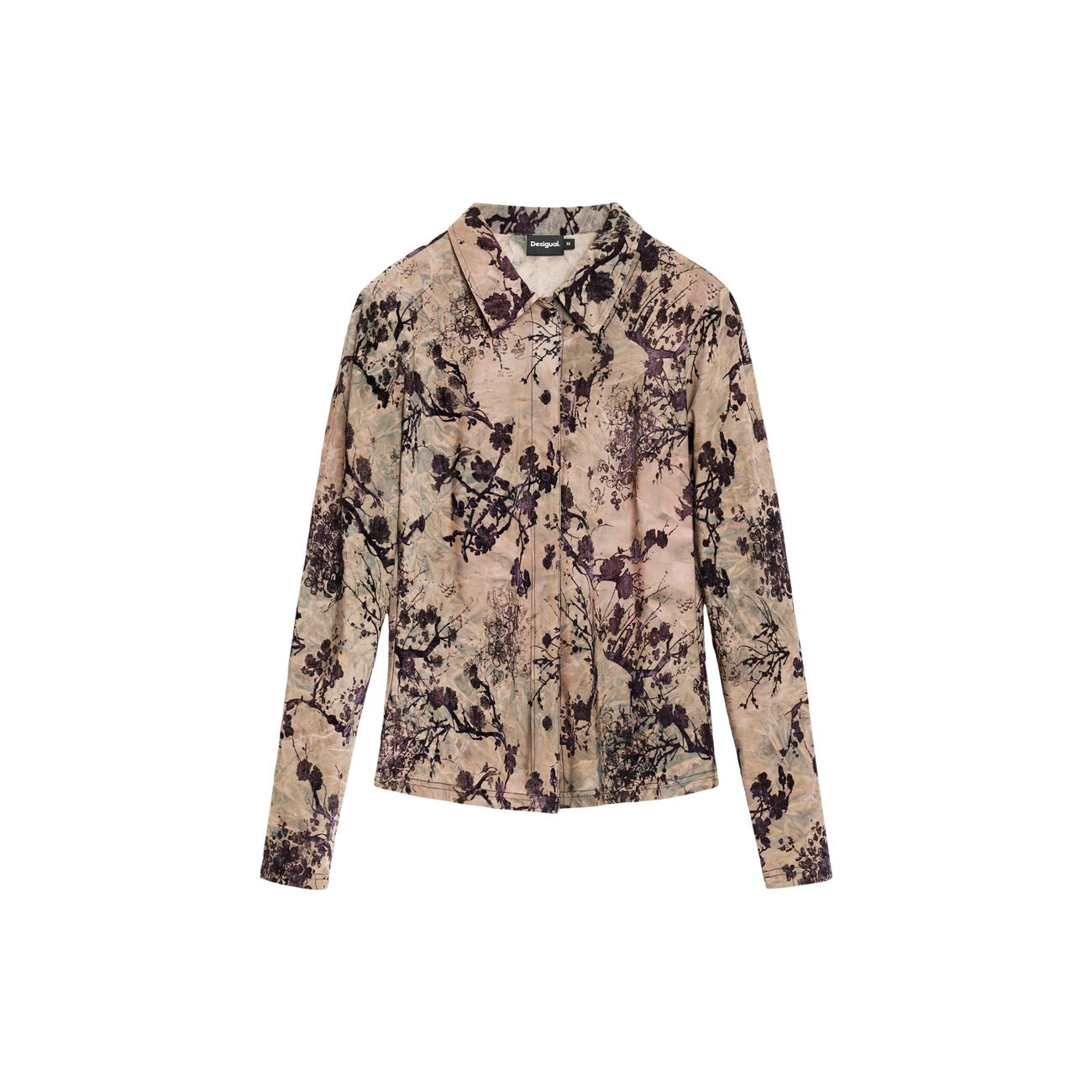 Desigual women's floral shirt – Black
