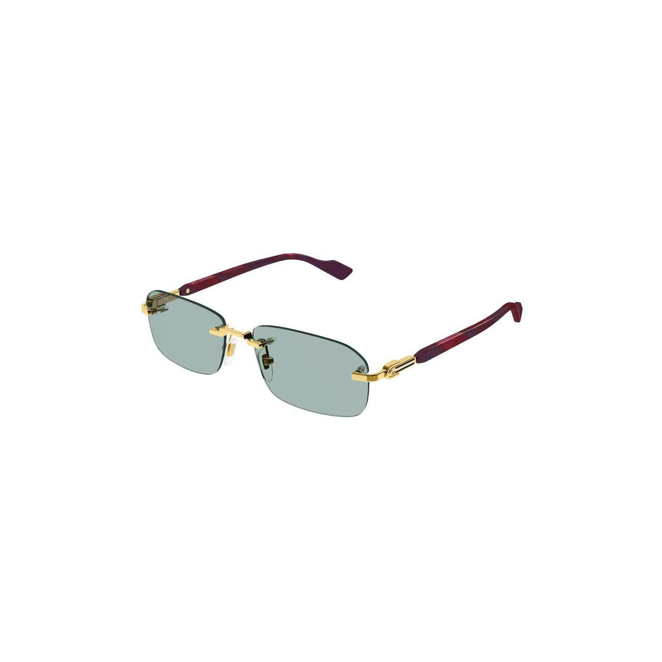 Men's Gucci Metal Sunglasses – Gold