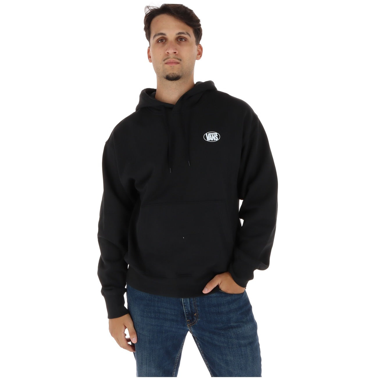 Sweat à Capuche Vans Homme Imprimé – Noir