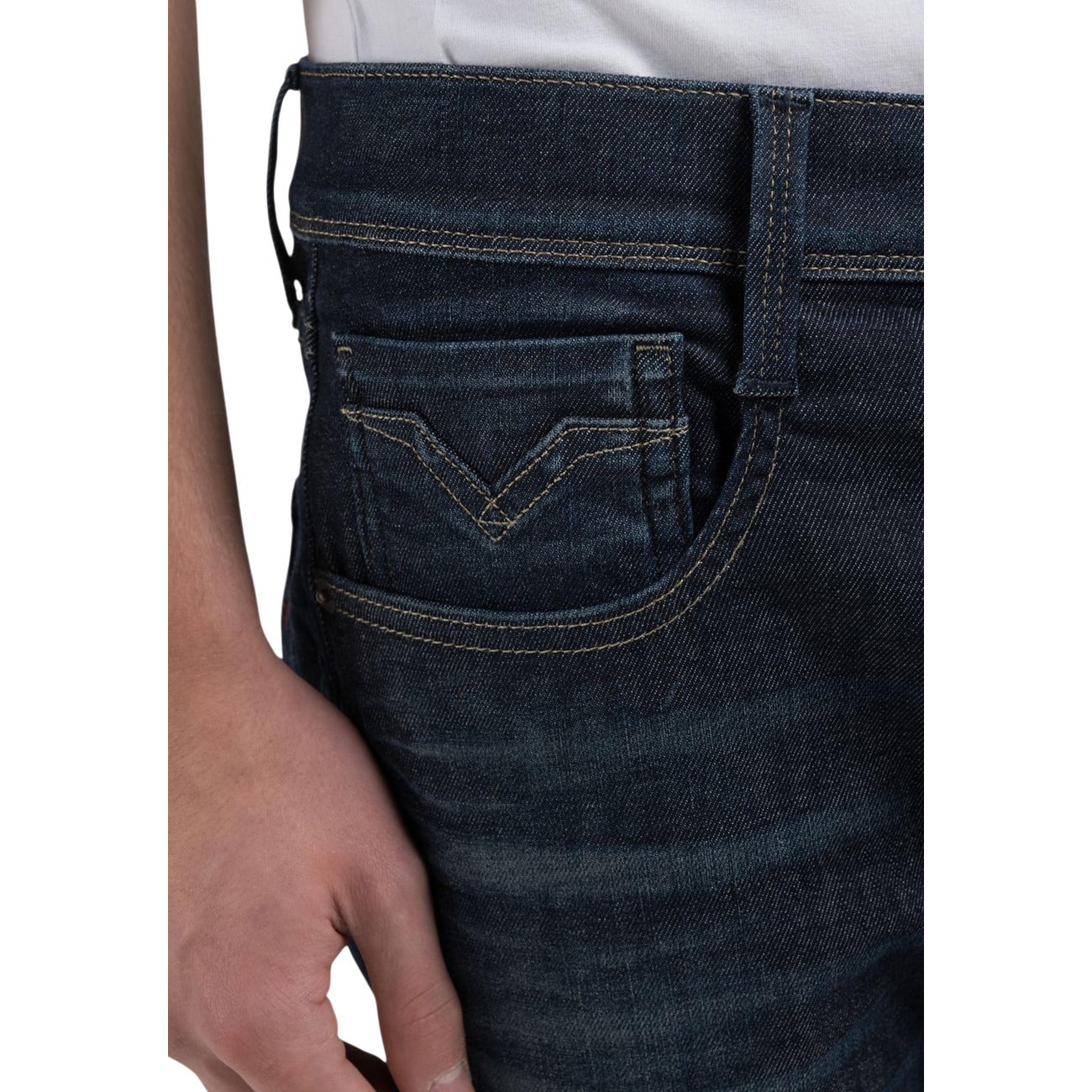 Jean Replay Anbass Homme Stretch – Bleu