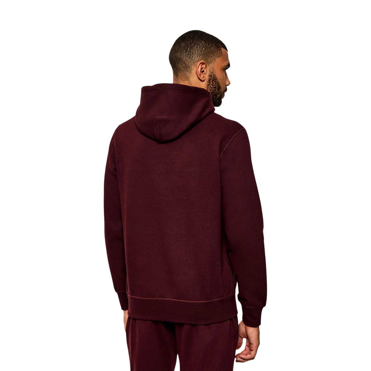 Men's Burgundy Tommy Hilfiger Hoodie