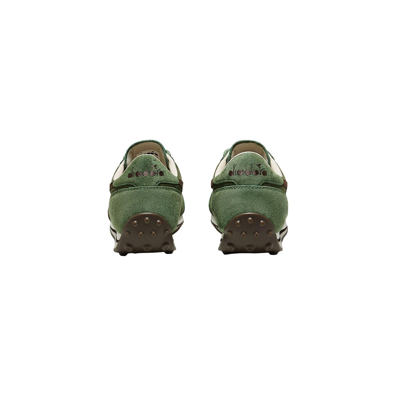 Diadora Men's Leather Sneakers – Green