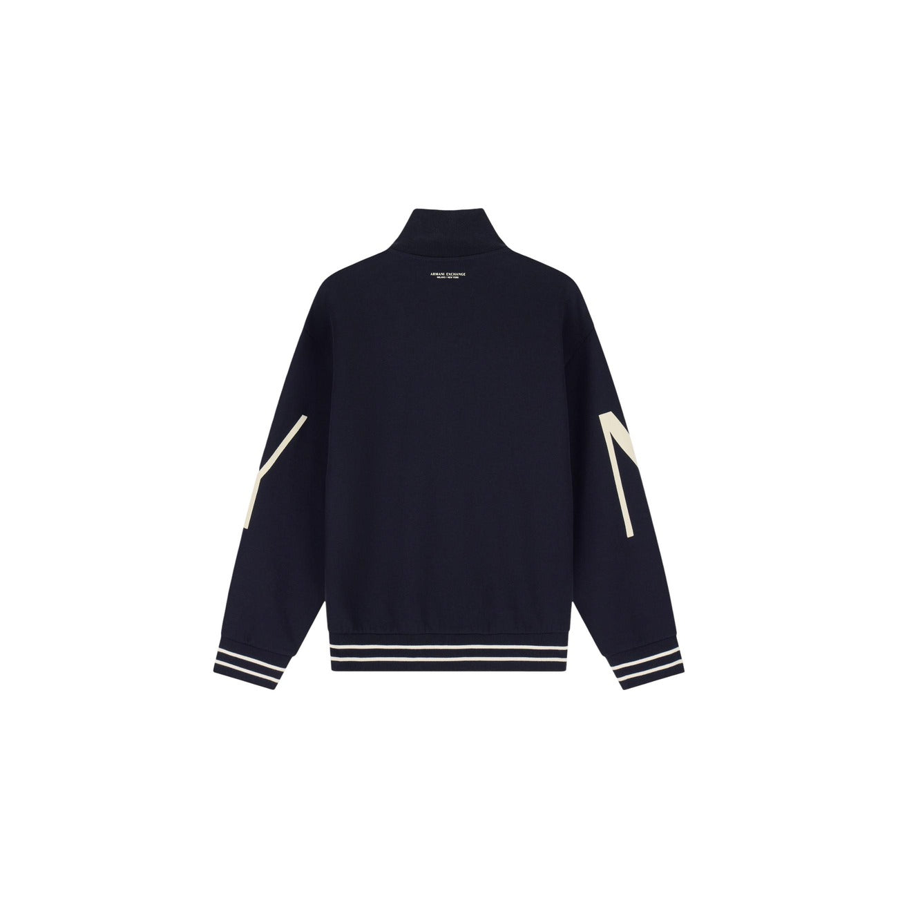 Sweat Zippé Armani Exchange Homme Imprimé – Noir
