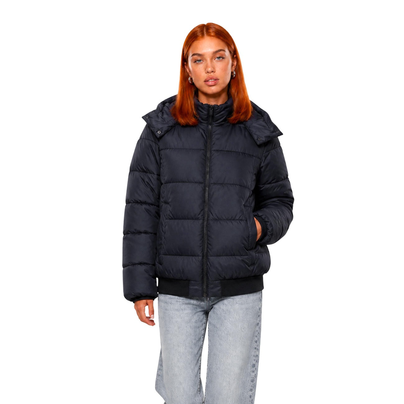 Veste EA7 Femme à Capuche – Noir