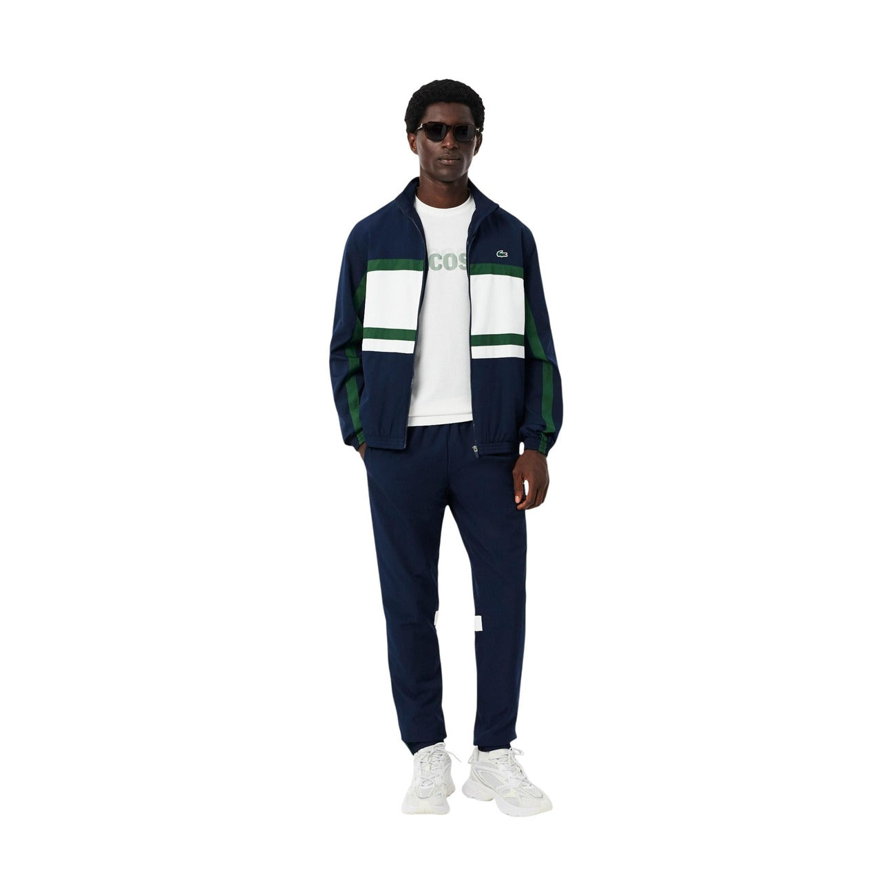 Survêtement Lacoste Homme – Bleu et Noir