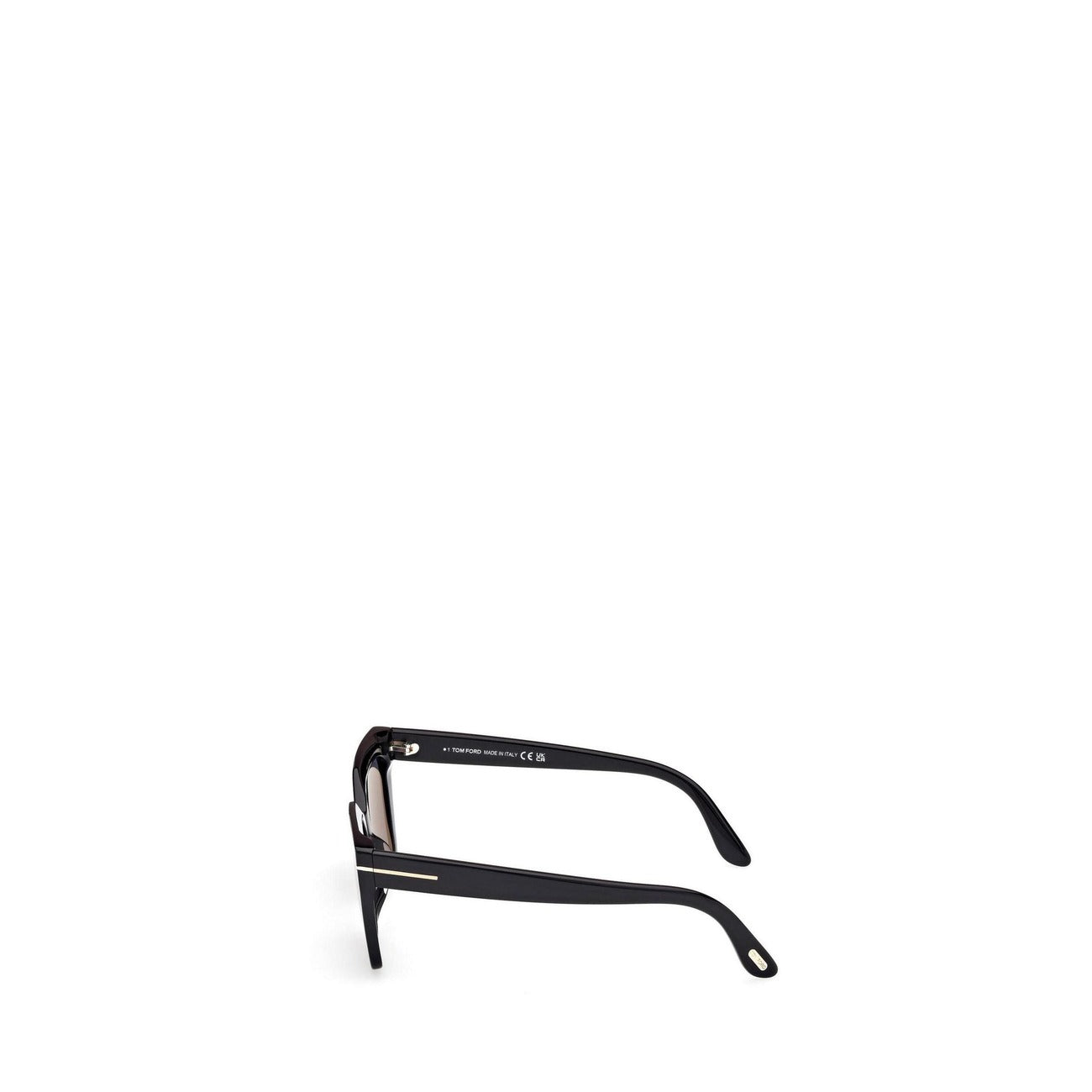 Lunettes de soleil femme Tom Ford géométriques – Noir