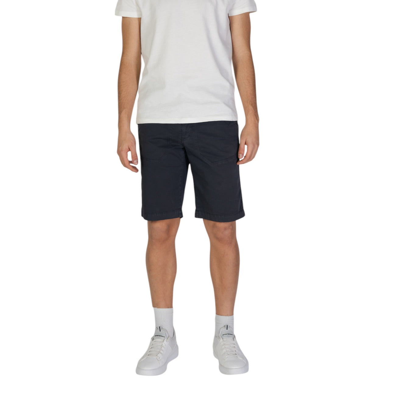Bermuda Refrigiwear Homme Coton Stretch – Bleu