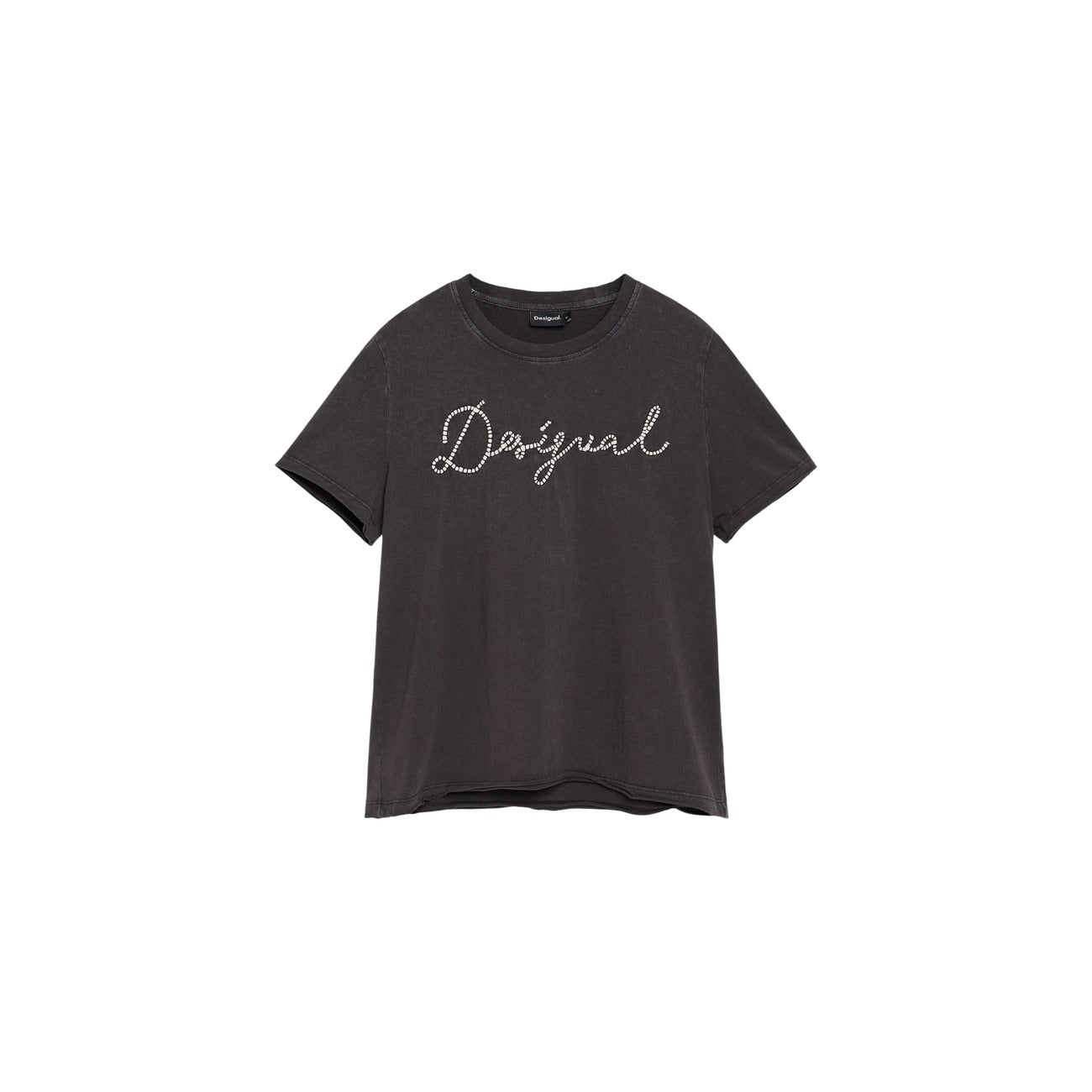 Women's Desigual cotton T-shirt – Black