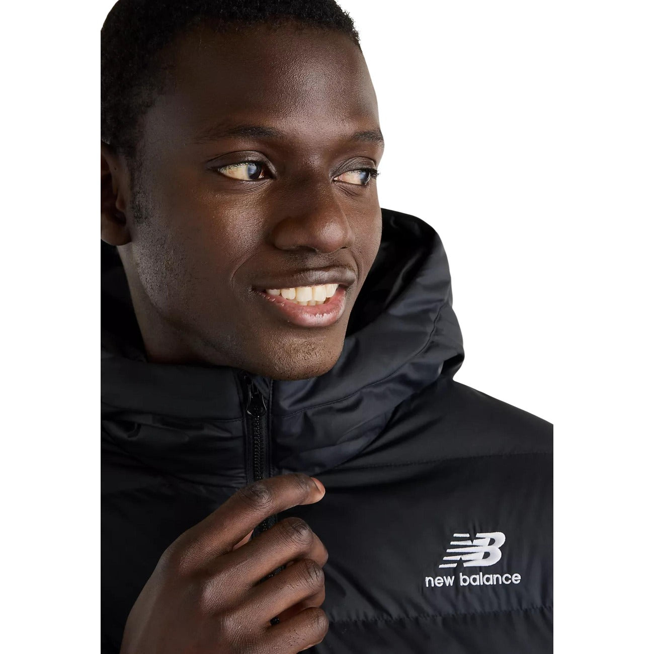 Veste à Capuche New Balance Homme – Noir