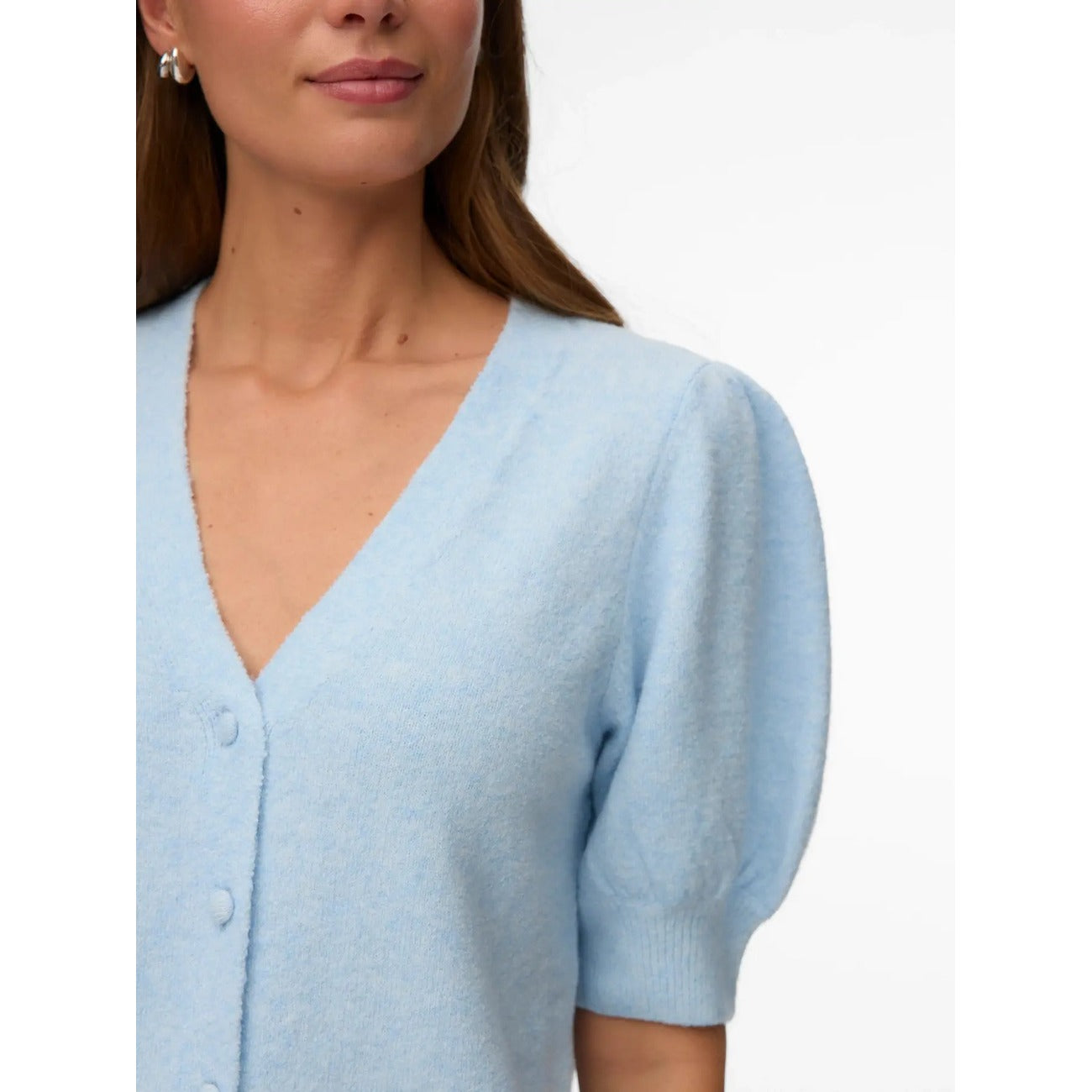 Cardigan Vero Moda Femme – Bleu Azur