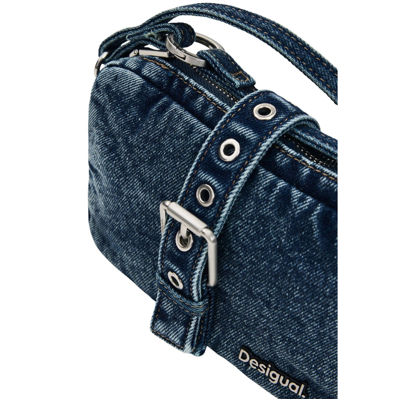 Women's Desigual Handbag with Shoulder Strap – Blue