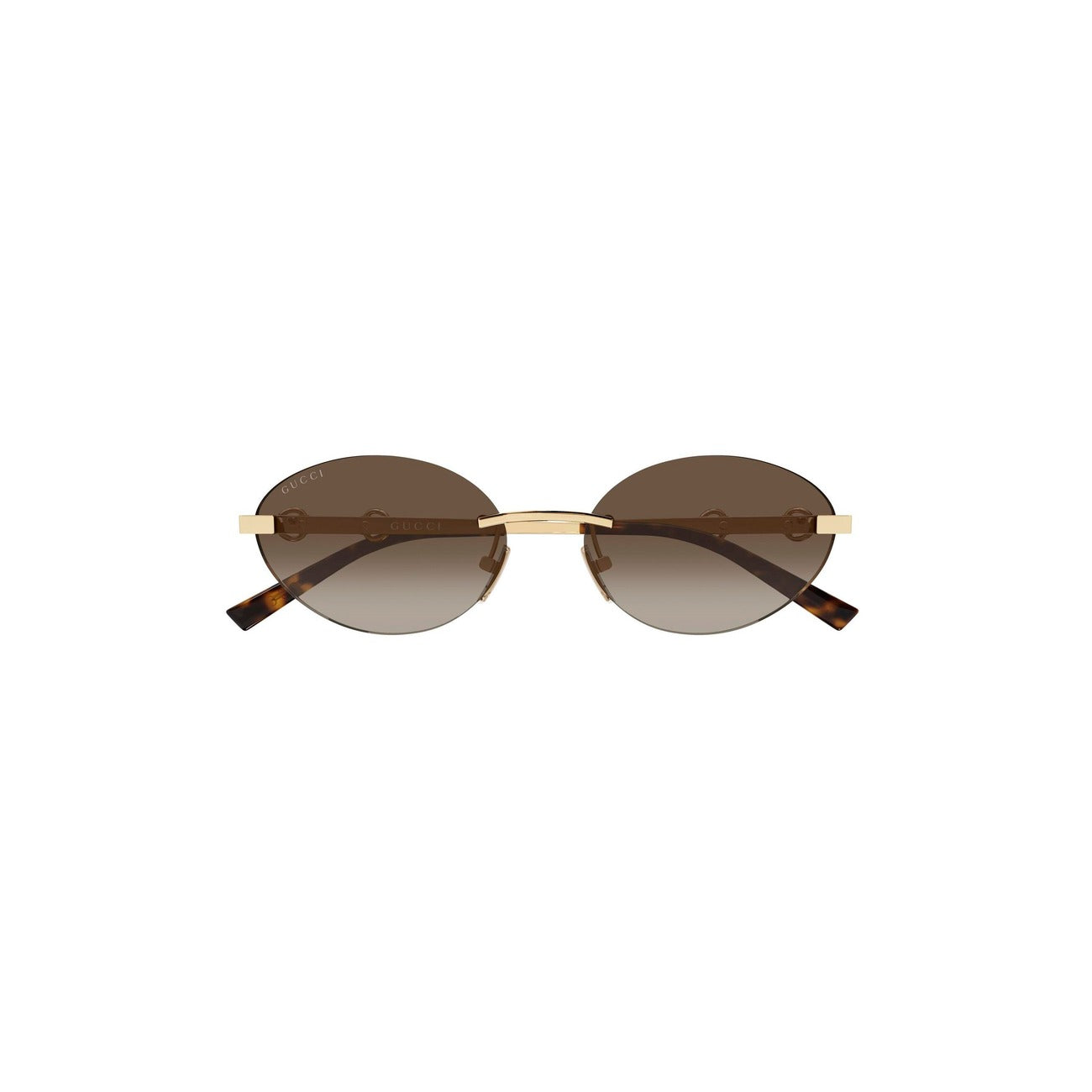 Gucci Women's Metal Sunglasses – Gold