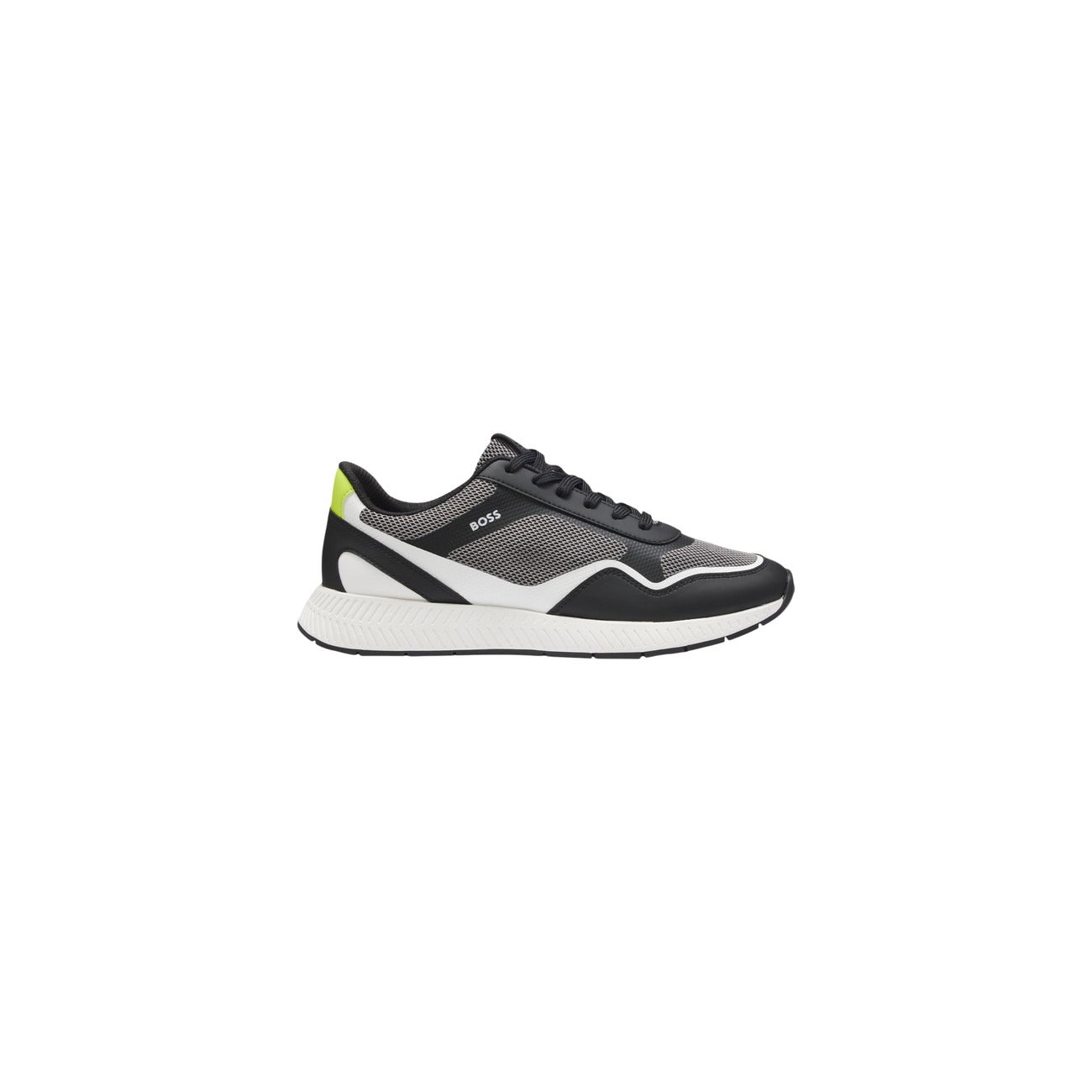 Baskets Boss Titanium Runn Methal Homme – Gris et Noir