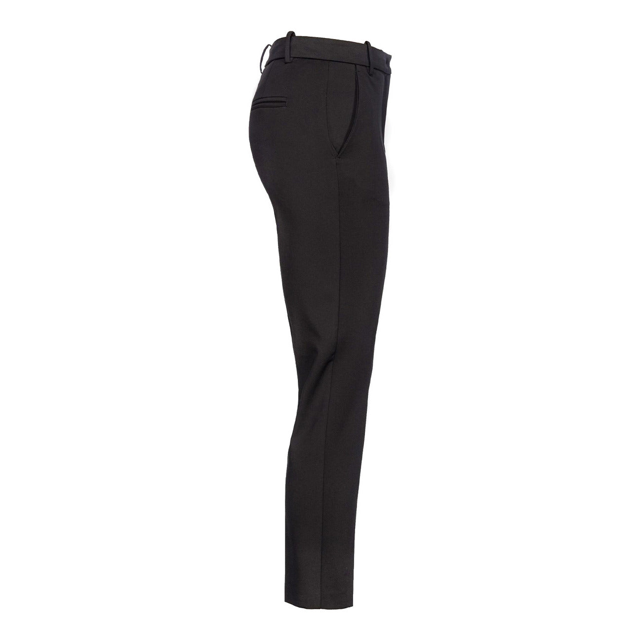 Pinko women's trousers in mixed viscose – Black