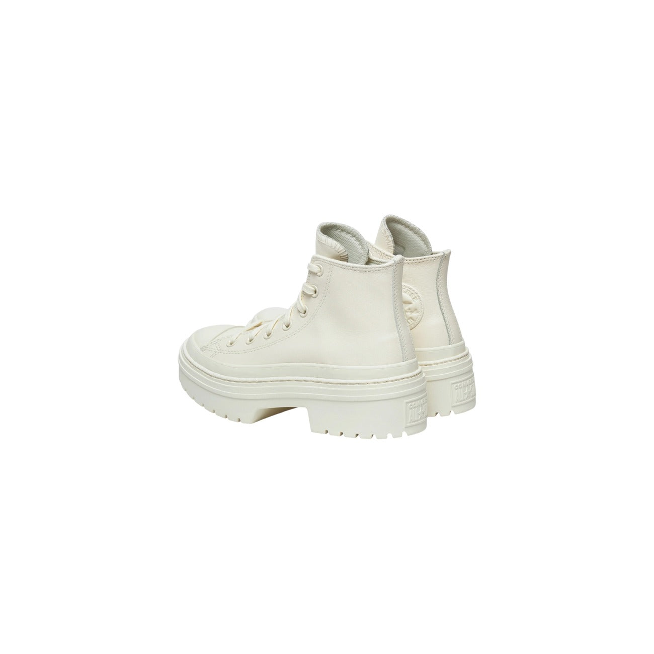 Women's White Converse Platform Ankle Boots