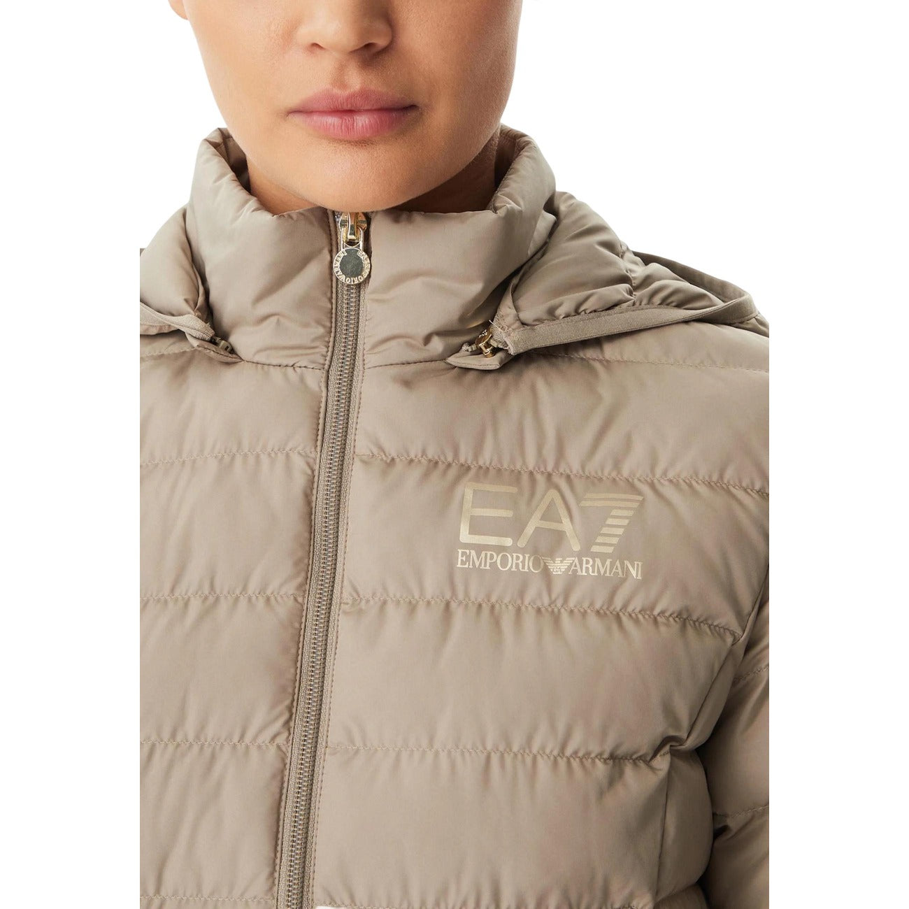 Veste EA7 Femme – Beige