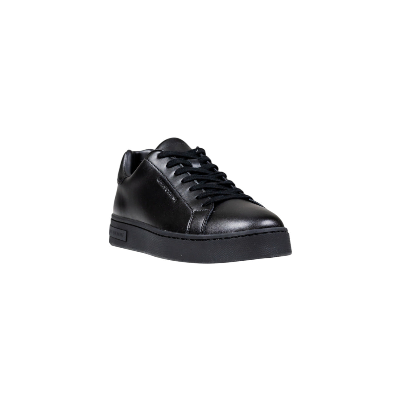 Baskets Armani Exchange Homme en Cuir – Noir