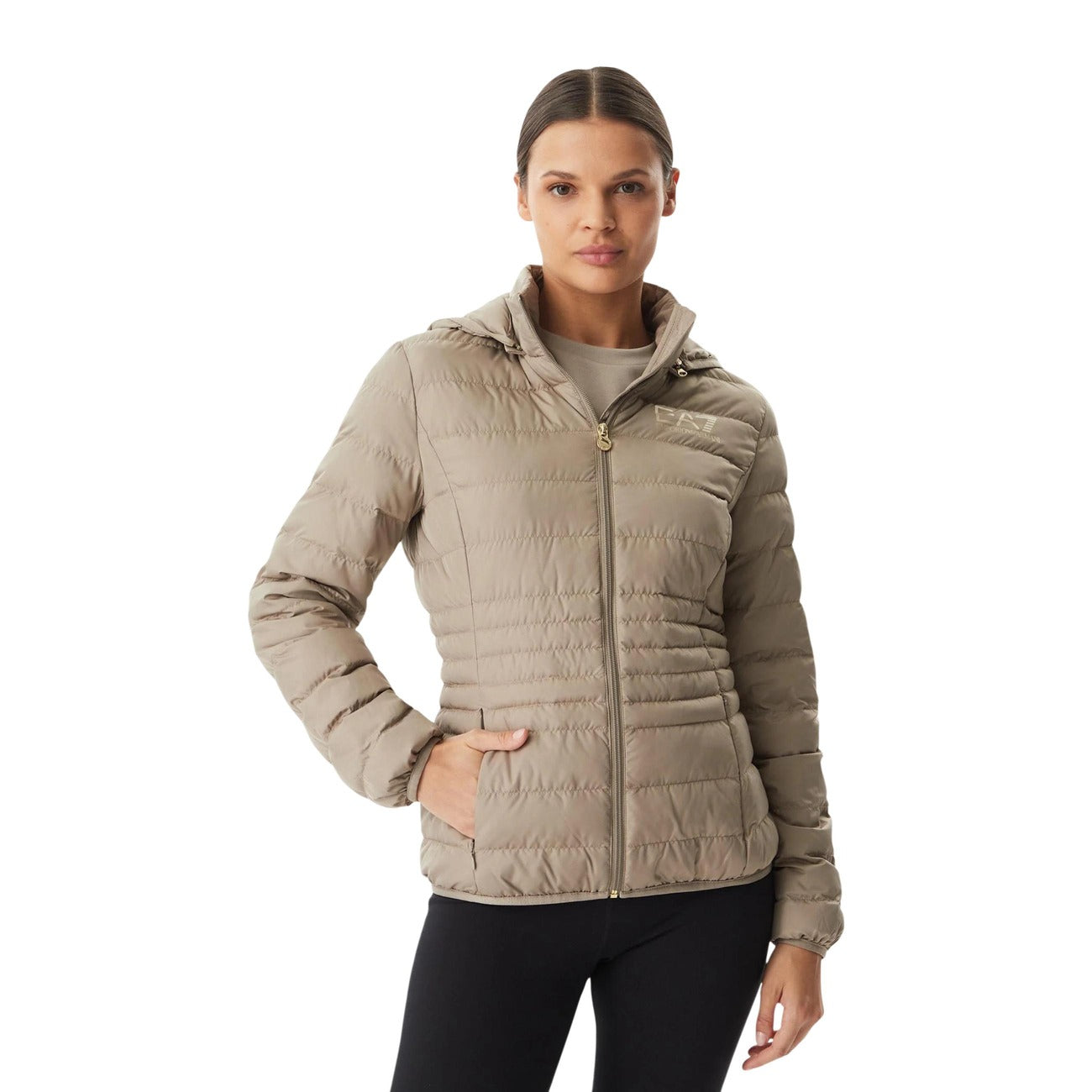 Veste EA7 Femme – Beige