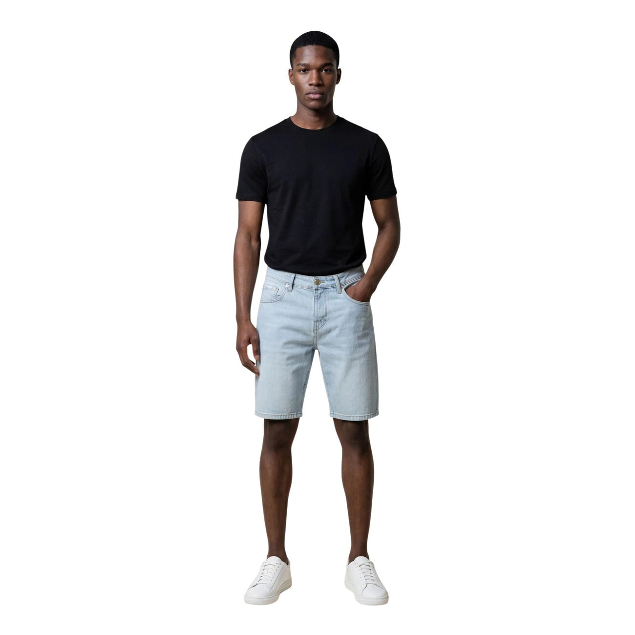 Antony Morato Men's Bermuda Shorts - Azure Blue