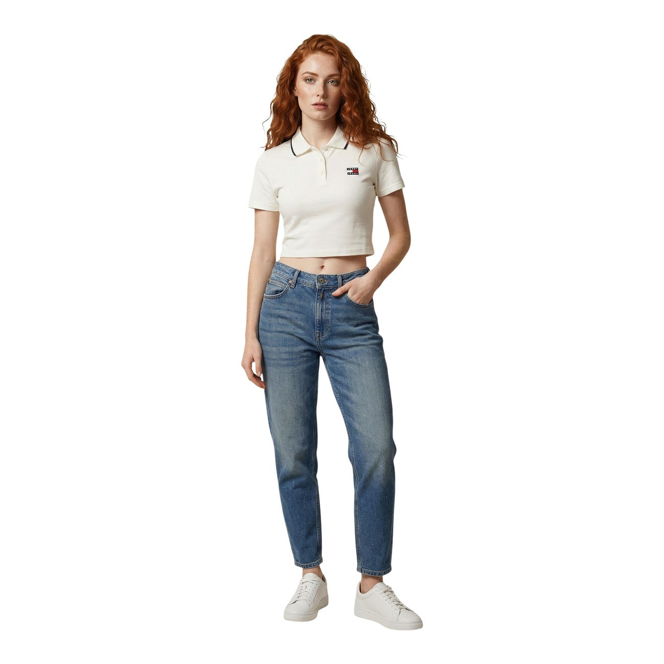 Women's Replay Stretch Denim Jeans - Blue