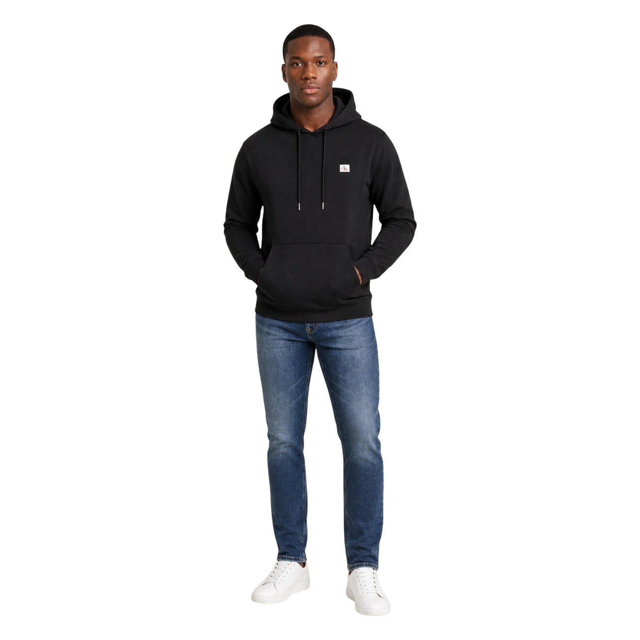 Sweat à capuche Calvin Klein Jeans Homme noir