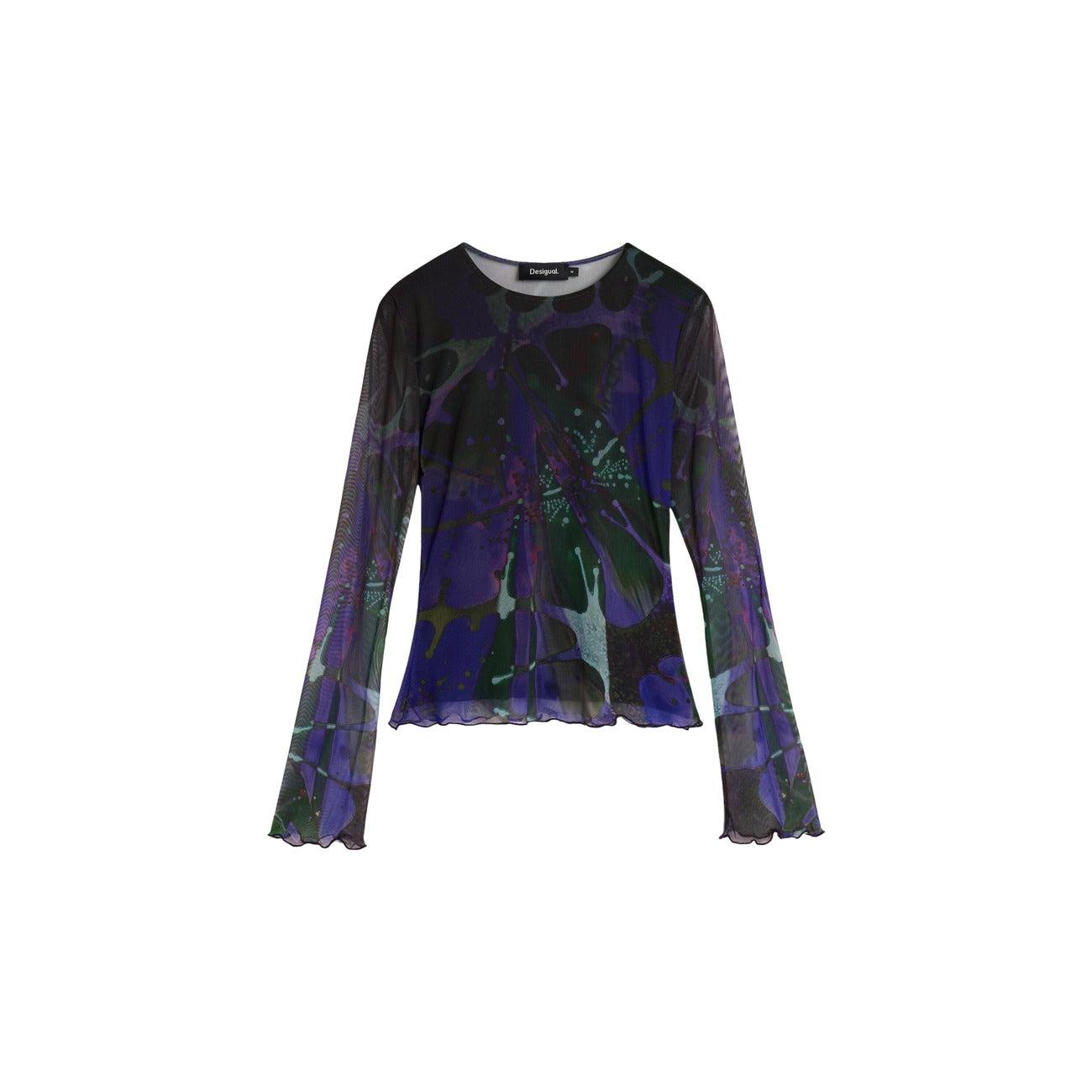 Women's Desigual Long-Sleeved T-Shirt – Violet